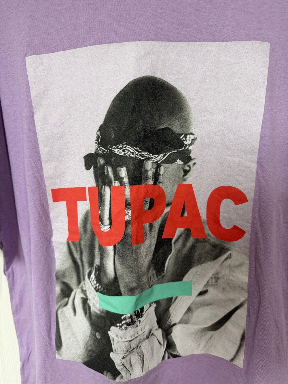 Tupac Oversized Tee - Picture 3 of 5
